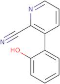 3-(2-Hydroxyphenyl)pyridine-2-carbonitrile