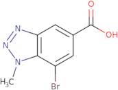 7-Bromo-1-methyl-1,2,3-benzotriazole-5-carboxylic acid