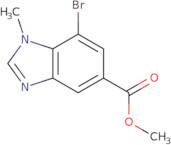 Methyl 7-bromo-1-methylbenzodiazole-5-carboxylate