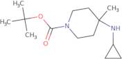 tert-Butyl 4-(cyclopropylamino)-4-methylpiperidine-1-carboxylate