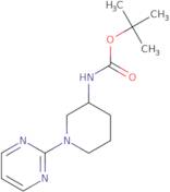 Tert-Butyl (-1(Pyrimidin-2-Yl)Piperidin-3-Yl)Carbamate