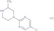 5-chloro-2-(3-methylpiperazin-1-yl)pyrimidine hydrochloride