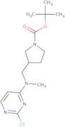 tert-Butyl 3-{[(2-chloropyrimidin-4-yl)(methyl)amino]methyl}pyrrolidine-1-carboxylate