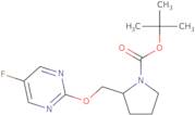 tert-Butyl 2-(((5-fluoropyrimidin-2-yl)oxy)methyl)pyrrolidine-1-carboxylate