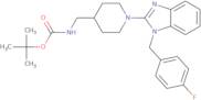 tert-Butyl ((1-(1-(4-fluorobenzyl)-1H-benzo[D]imidazol-2-yl)piperidin-4-yl)methyl)carbamate