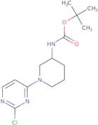 tert-Butyl N-[1-(2-chloropyrimidin-4-yl)piperidin-3-yl]carbamate