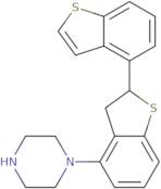 1-[2-(1-Benzothiophen-4-yl)-2,3-dihydro-1-benzothiophen-4-yl]piperazine