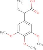 (2S)-2-(3,4,5-Trimethoxyphenyl)butanoic acid