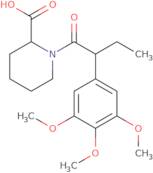 (S)-1-((S)-2-(3,4,5-Trimethoxyphenyl)butanoyl)piperidine-2-carboxylic acid