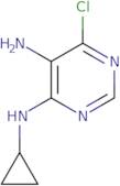 6-chloro-n4-cyclopropylpyrimidine-4,5-diamine