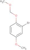 2-bromo-4-methoxy-1-(methoxymethoxy)benzene