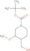 1-tert-Butyl 3-methoxy-4-hydroxymethylpiperidine