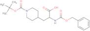 2-(((Benzyloxy)carbonyl)amino)-3-(1-(tert-butoxycarbonyl)piperidin-4-yl)propanoic acid