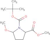 Methyl (2S)-1-Boc-5-methoxypyrrolidine-2-carboxylate