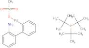 Mesyl[(tri-t-butylphosphine)-2-(2-aminobiphenyl)]palladium(II)