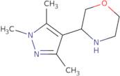 3-(Trimethyl-1H-pyrazol-4-yl)morpholine