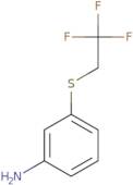 3-[(2,2,2-Trifluoroethyl)sulfanyl]aniline