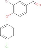 3-Bromo-4-(4-chlorophenoxy)benzaldehyde