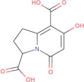 (3S)-7-Hydroxy-5-oxo-2,3-dihydro-1H-indolizine-3,8-dicarboxylic acid