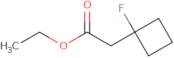 ethyl 2-(1-fluorocyclobutyl)acetate