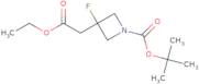 Tert-Butyl 3-(2-Ethoxy-2-Oxoethyl)-3-Fluoroazetidine-1-Carboxylate
