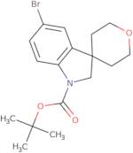 tert-butyl 5-bromo-2',3',5',6'-tetrahydrospiro[indoline-3,4'-pyran]-1-carboxylate