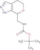 Tert-Butyl 2,4,5,7-Tetrahydropyrano[3,4-C]Pyrazol-7-Yl)Methyl)Carbamate