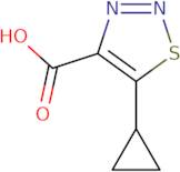 5-cyclopropyl-1,2,3-thiadiazole-4-carboxylic acid