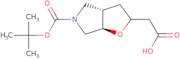 Racemic-2-((2S,3aS,6aS)-5-(tert-butoxycarbonyl)hexahydro-2H-furo[2,3-c]pyrrol-2-yl)acetic acid