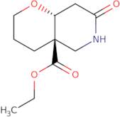 ethyl (4aR,8aR)-7-oxo-octahydro-2H-pyrano[3,2-c]pyridine-4a-carboxylate