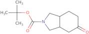 tert-Butyl rac-(3aS,7aR)-5-oxooctahydro-2H-isoindole-2-carboxylate