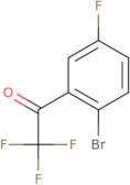 1-(2-Bromo-5-fluorophenyl)-2,2,2-trifluoroethan-1-one