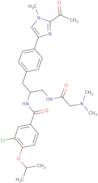 N-[(2S)-1-[4-(2-Acetyl-1-methylimidazol-4-yl)phenyl]-3-[[2-(dimethylamino)acetyl]amino]propan-2-yl]-3-chloro-4-propan-2-yloxybenzami de