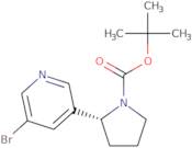 (R)-tert-butyl 2-(5-bromopyridin-3-yl)pyrrolidine-1-carboxylate