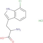 2-Amino-3-(7-chloro-1H-indol-3-yl)propanoic acid (hydrochloride)