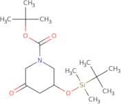 tert-butyl 3-((tert-butyldimethylsilyl)oxy)-5-oxopiperidine-1-carboxylate