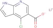 lithium 4-chloro-1H-pyrrolo[2,3-b]pyridine-5-carboxylate