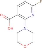 6-Fluoro-2-morpholinonicotinic acid