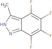 4,5,6,7-Tetrafluoro-3-methyl-1H-indazole