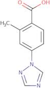 2-Methyl-4-(1H-1,2,4-triazol-1-yl)benzoic acid