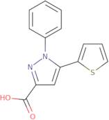5-(2-Thiophenyl)-1-phenyl-1H-pyrazole-3-carboxylic acid