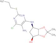 (3aR,4S,6R,6aS)-6-[[5-Amino-6-chloro-2-(propylthio)-4-pyrimidinyl]amino]tetrahydro-2,2-dimethyl-4H-cyclopenta-1,3-dioxol-4-ol-d7