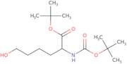 tert-Butyl 2-((tert-butoxycarbonyl)amino)-6-hydroxyhexanoate