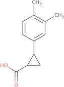 rac-(1R,2R)-2-(3,4-Dimethylphenyl)cyclopropane-1-carboxylic acid