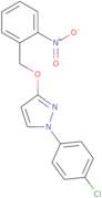 1-(4-Chlorophenyl)-3-((2-nitrobenzyl)oxy)-1H-pyrazole