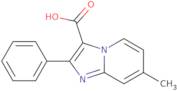 7-Methyl-2-phenylimidazo[1,2-a]pyridine-3-carboxylic acid