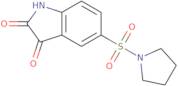 5-Pyrrolidin-1-ylsulfonyl-1h-indole-2,3-dione