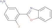 3-(1,3-Benzoxazol-2-yl)-4-fluoroaniline