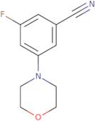 3-Fluoro-5-(morpholin-4-yl)benzonitrile