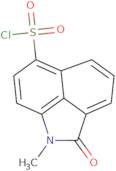 2-Methyl-3-oxo-2-azatricyclo[6.3.1.0,4,12]dodeca-1(11),4(12),5,7,9-pentaene-9-sulfonyl chloride